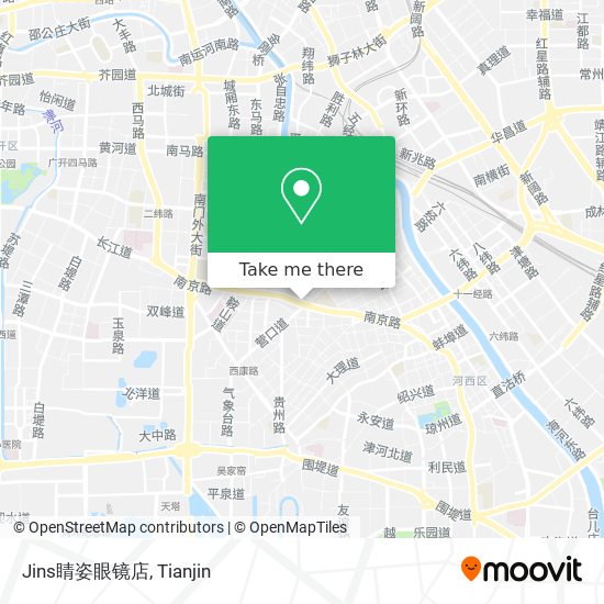 Jins睛姿眼镜店 map