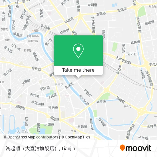 鸿起顺（大直沽旗舰店） map
