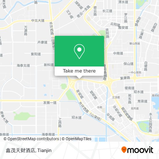 鑫茂天财酒店 map