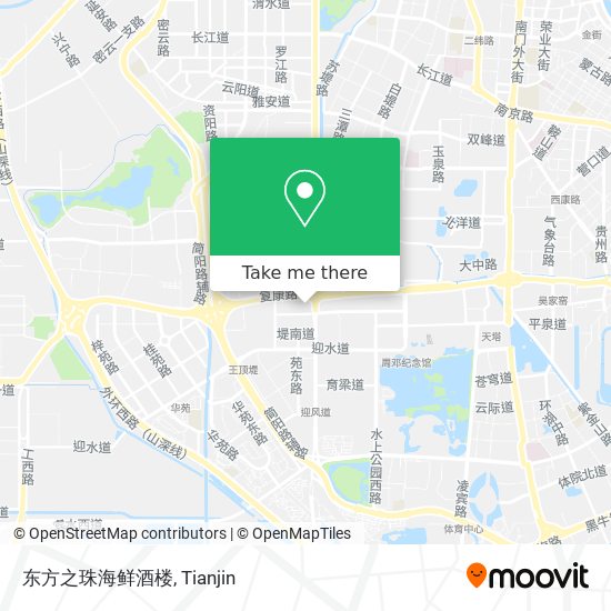东方之珠海鲜酒楼 map