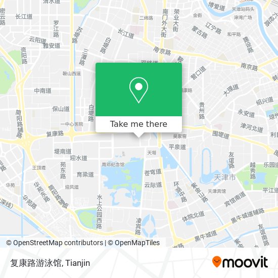复康路游泳馆 map
