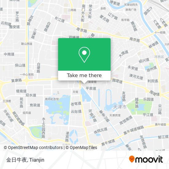 金日牛夜 map