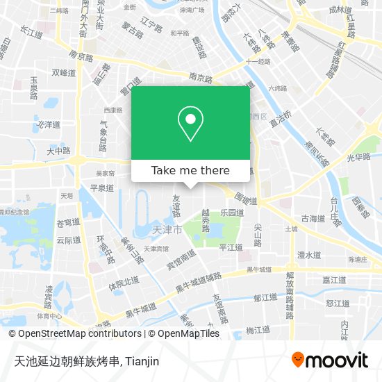 天池延边朝鲜族烤串 map