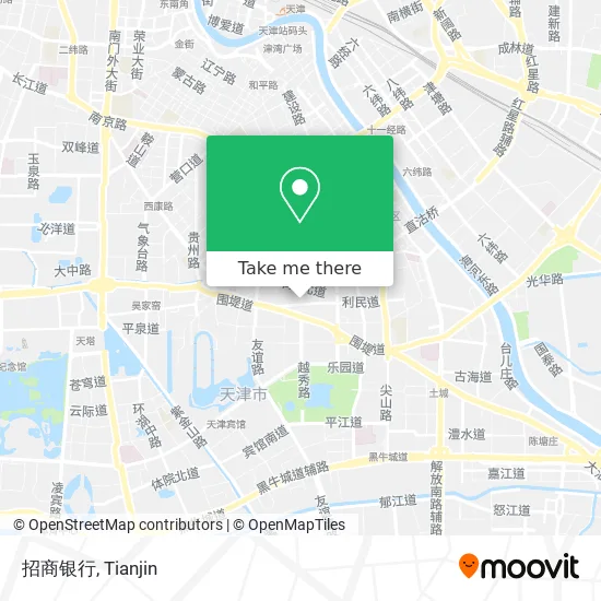 招商银行 map
