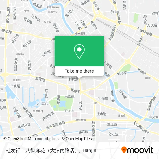 桂发祥十八街麻花（大沽南路店） map