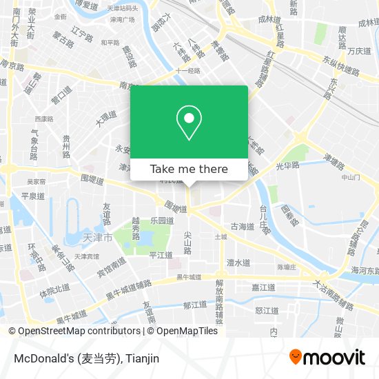 McDonald's (麦当劳) map