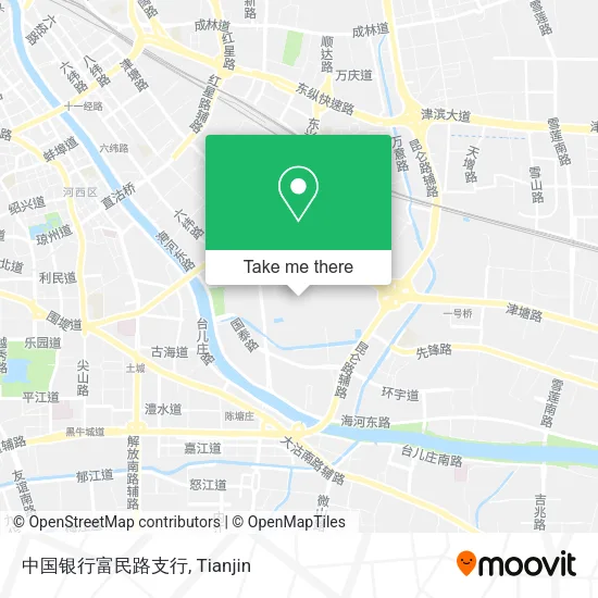 中国银行富民路支行 map