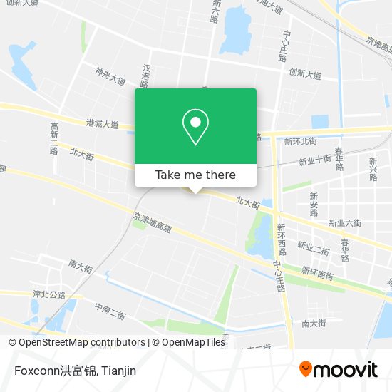 Foxconn洪富锦 map