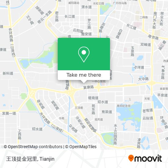 王顶提金冠里 map
