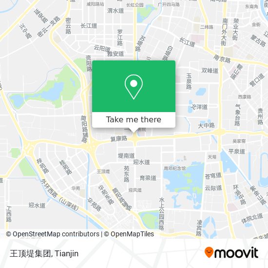 王顶堤集团 map