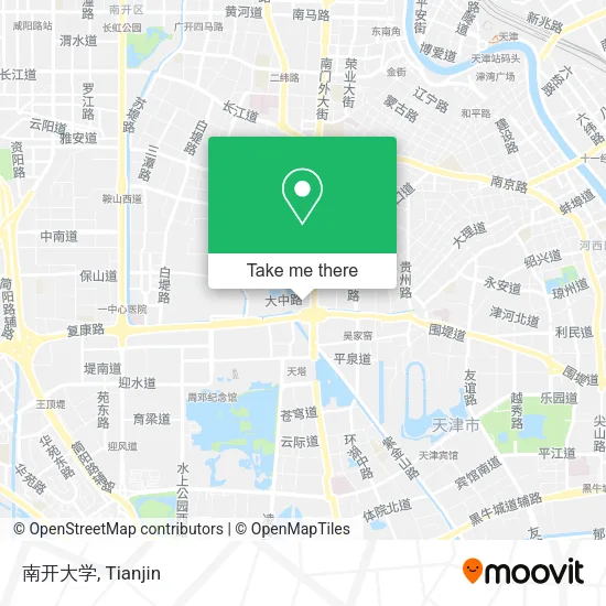 南开大学 map