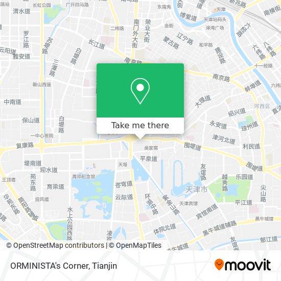 ORMINISTA's Corner map