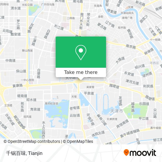 千锅百味 map