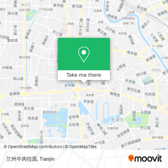 兰州牛肉拉面 map