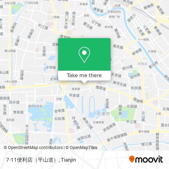 7-11便利店（平山道） map