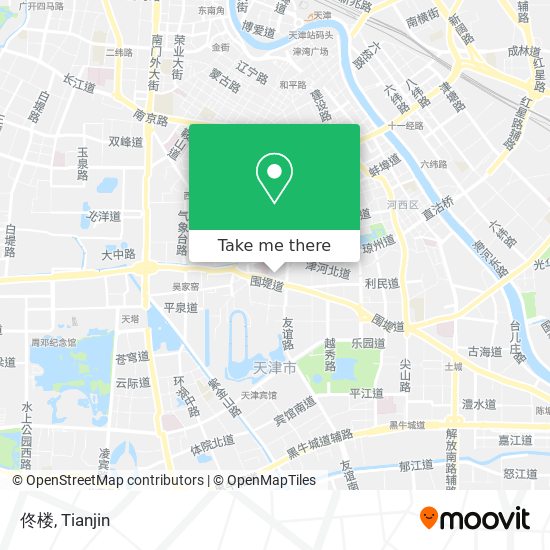 佟楼 map