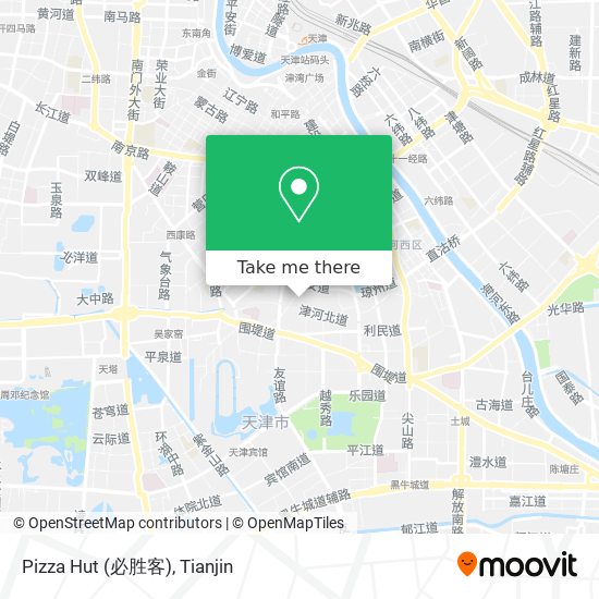 Pizza Hut (必胜客) map