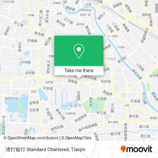 渣打银行 Standard Chartered map