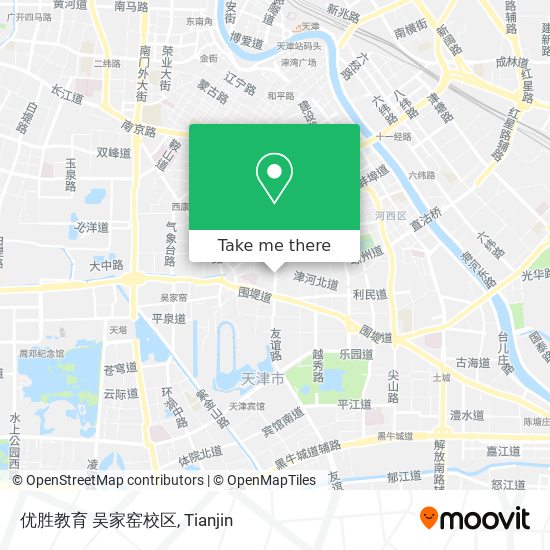 优胜教育 吴家窑校区 map