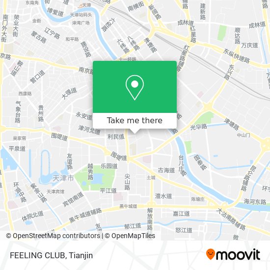 FEELING CLUB map
