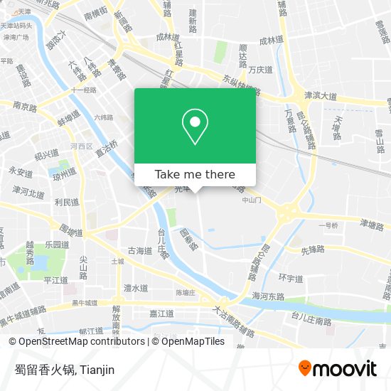 蜀留香火锅 map