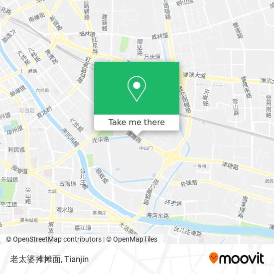 老太婆摊摊面 map