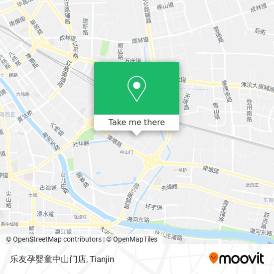 乐友孕婴童中山门店 map