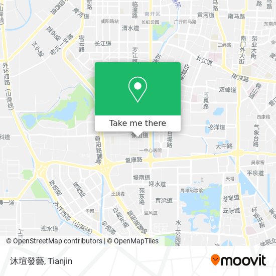 沐塇發藝 map