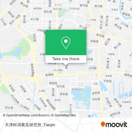 天津科润黄瓜研究所 map