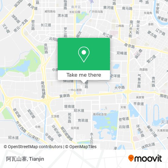 阿瓦山寨 map
