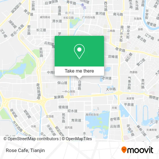 Rose Cafe map