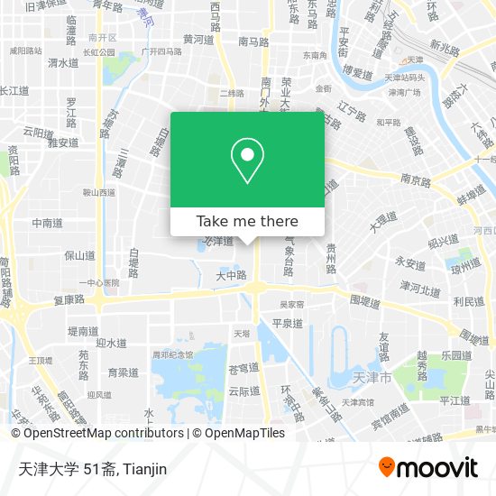 天津大学 51斋 map