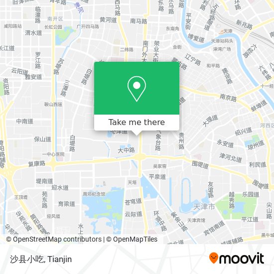 沙县小吃 map