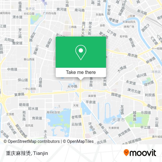 重庆麻辣烫 map