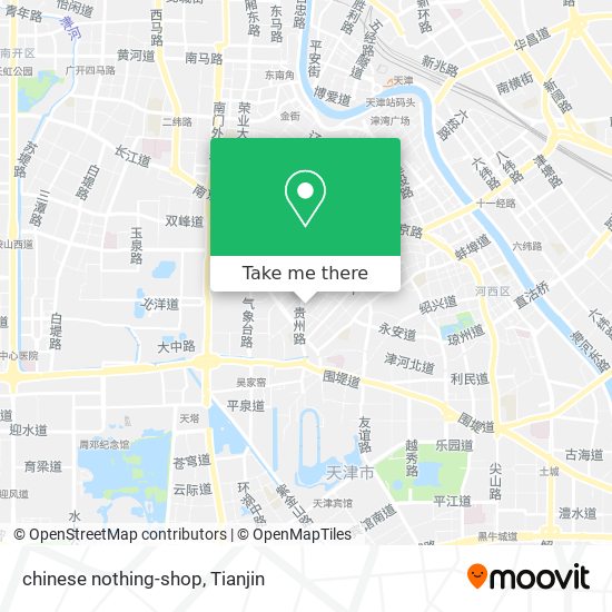 chinese nothing-shop map