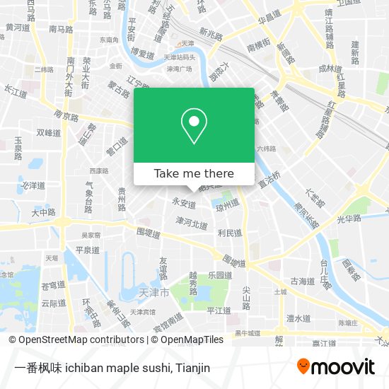 一番枫味 ichiban maple sushi map