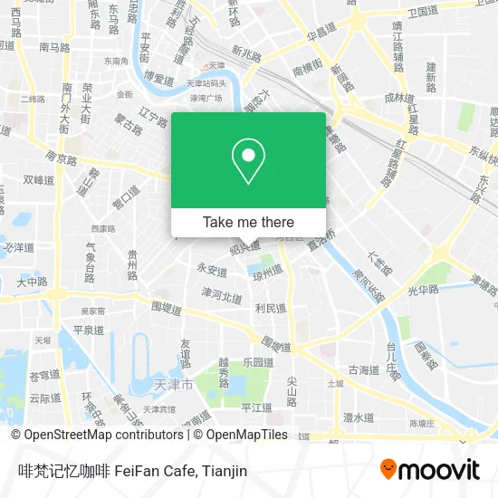 啡梵记忆咖啡 FeiFan Cafe map