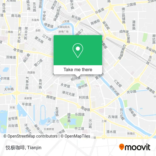 悦极咖啡 map