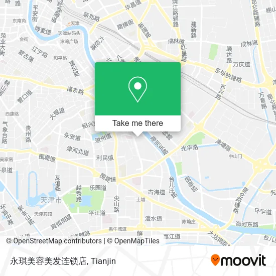 永琪美容美发连锁店 map