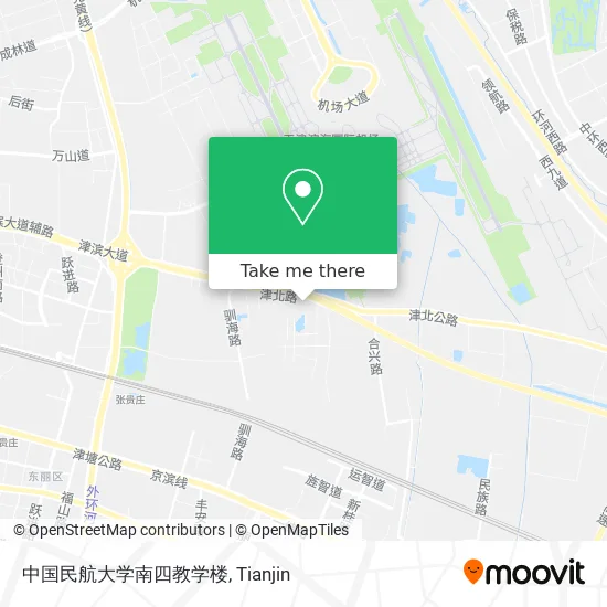中国民航大学南四教学楼 map
