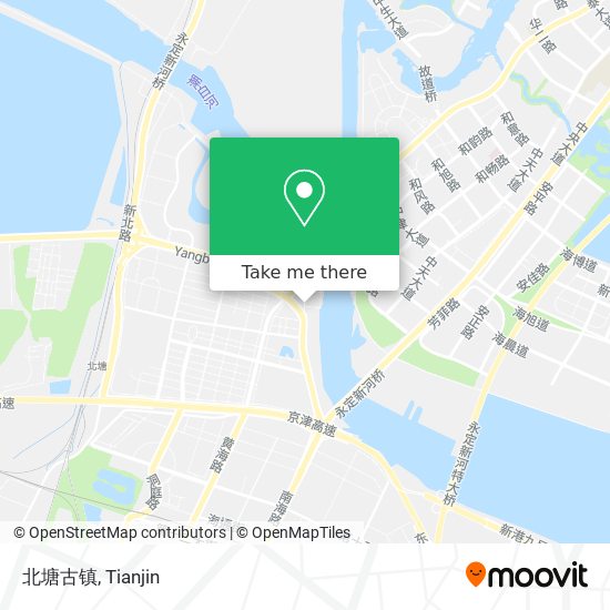 北塘古镇 map