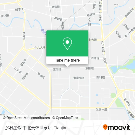 乡村墨锅 中北云锦世家店 map