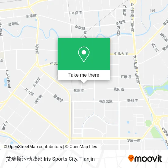 艾瑞斯运动城邦|Iris Sports City map