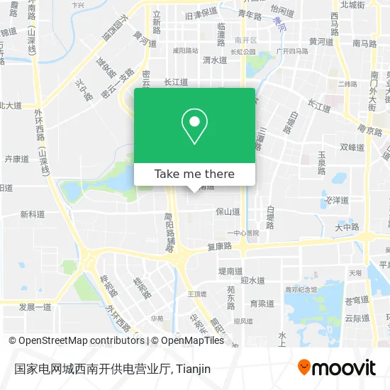国家电网城西南开供电营业厅 map