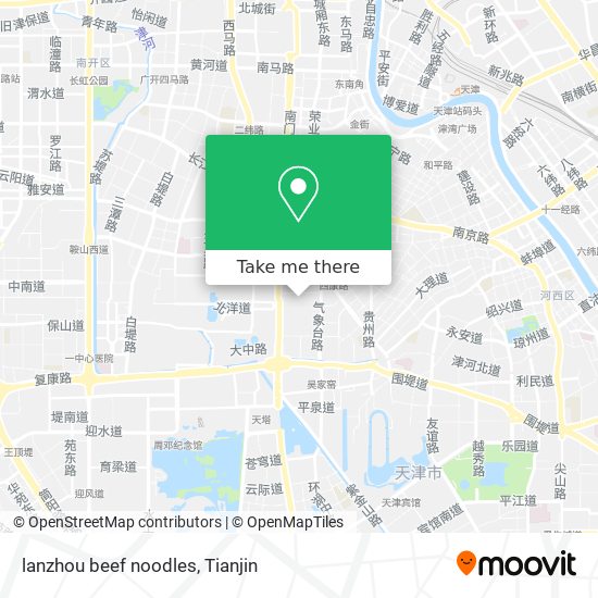 lanzhou beef noodles map