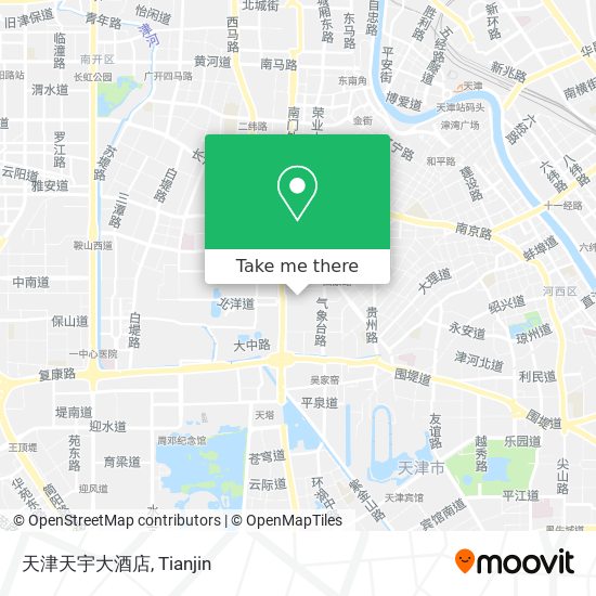 天津天宇大酒店 map