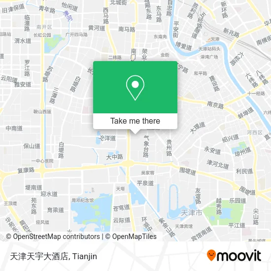 天津天宇大酒店 map