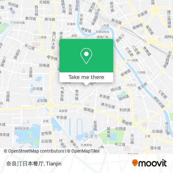 奈良汀日本餐厅 map