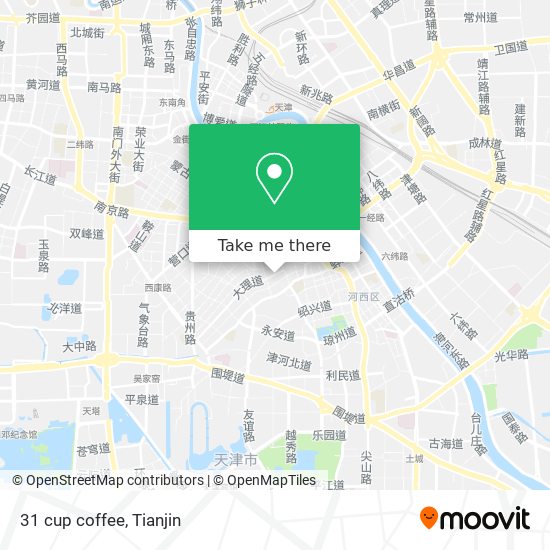 31 cup coffee map