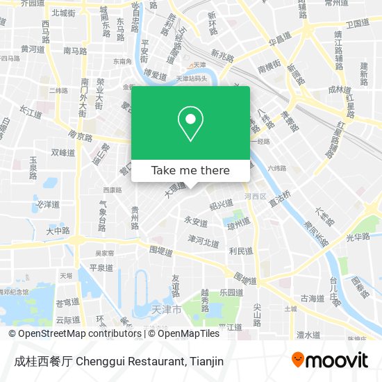 成桂西餐厅 Chenggui Restaurant map